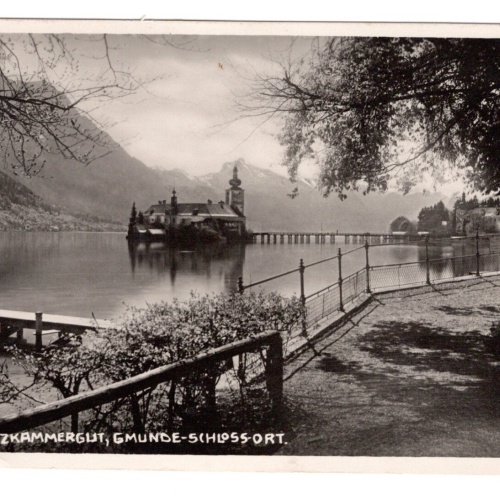 AK, Gmunden, Schloss Ort, Oberösterreich, Ansichtskarte (S4808)