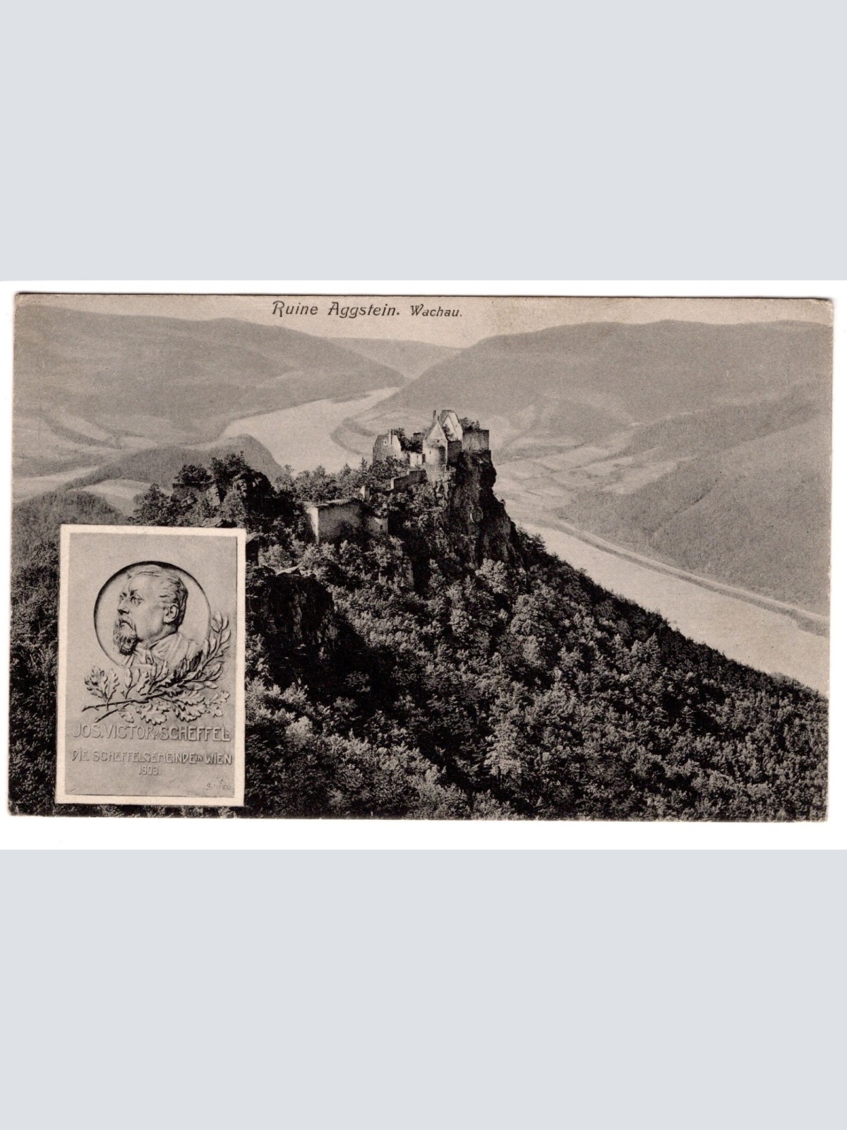 AK, Ruine Aggstein, Niederösterreich, Ansichtskarte (S4817)