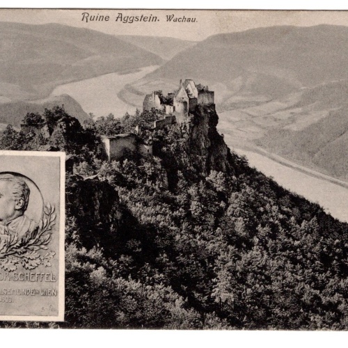 AK, Ruine Aggstein, Niederösterreich, Ansichtskarte (S4817)