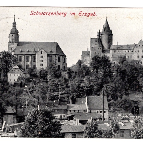 AK, Schwarzenberg/Erzgebirge, Sachsen, Ansichtskarte (S4819)