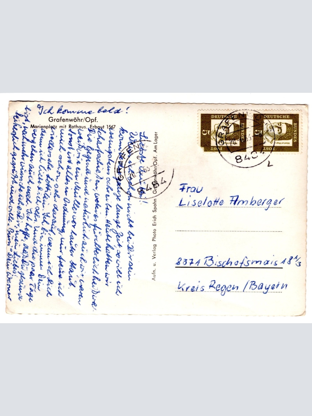 AK, Grafenwöhr, Bayern, Ansichtskarte (S4828)