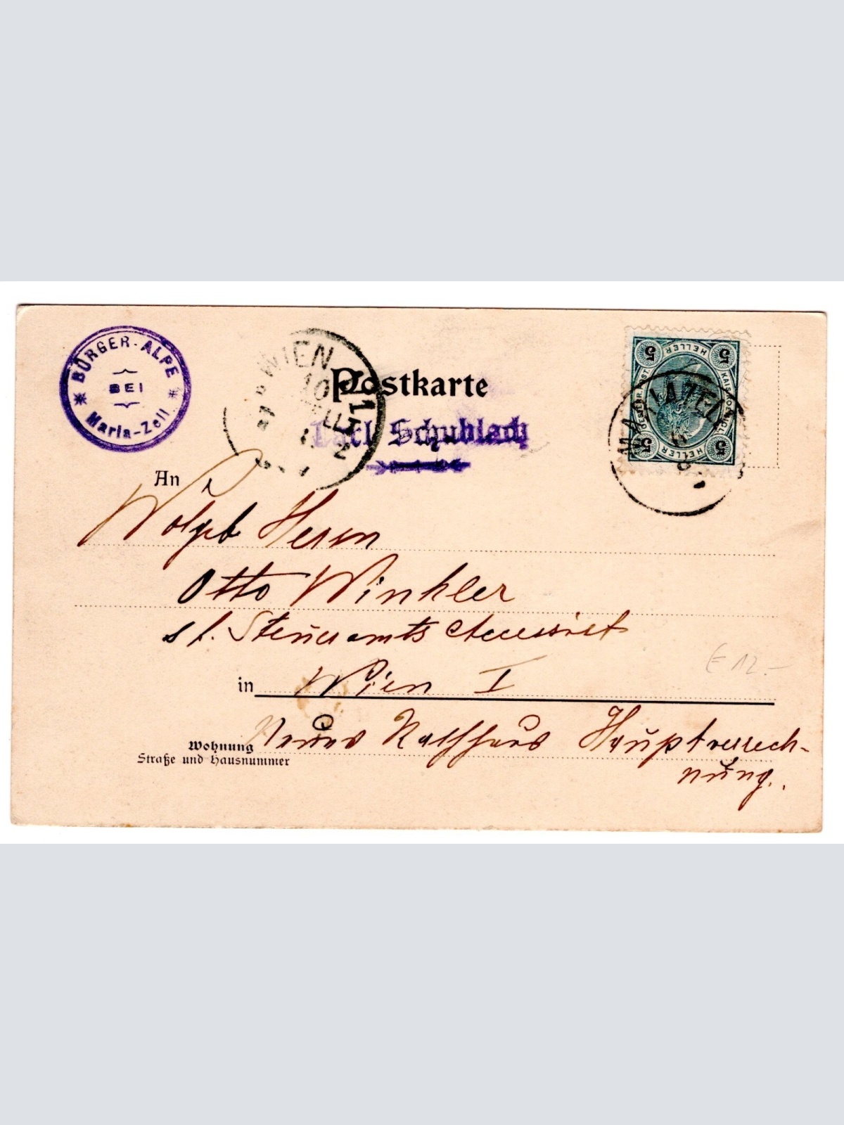 AK, Marienfall, Mariazell, Steiermark, Ansichtskarte (S4843)