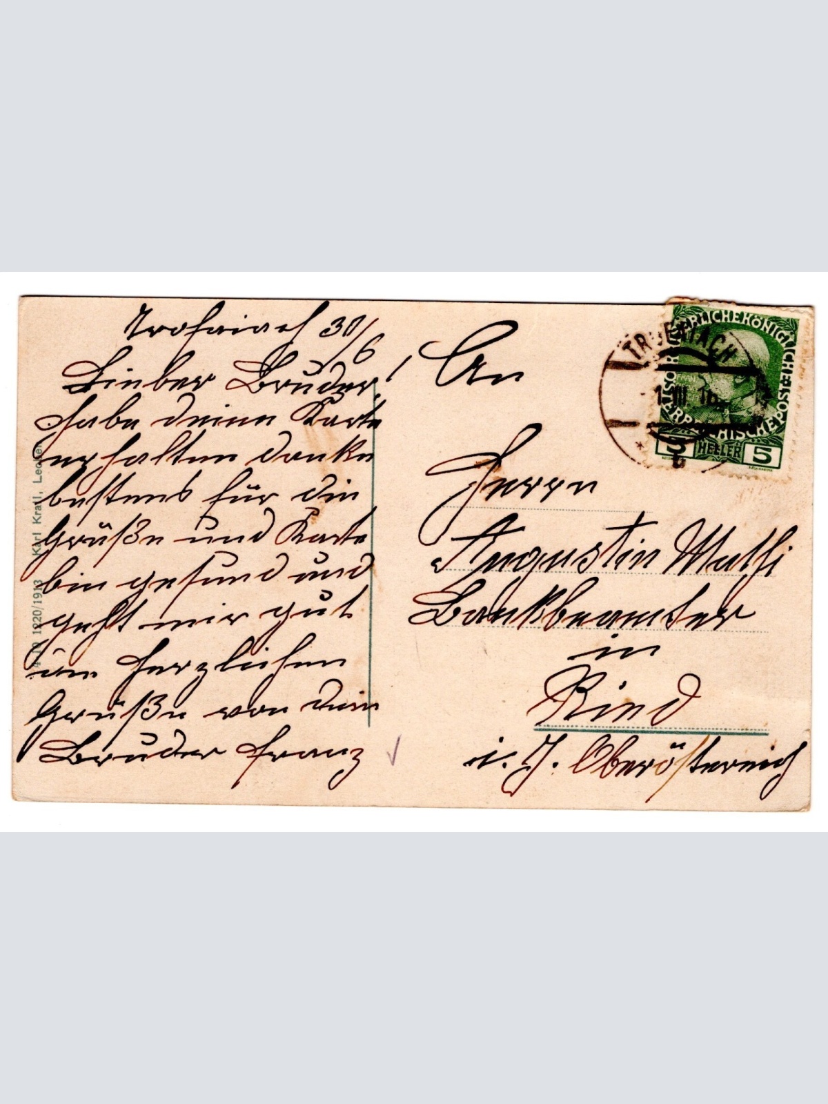 AK, Sankt Peter-Freienstein, Steiermark, Ansichtskarte (S4849)