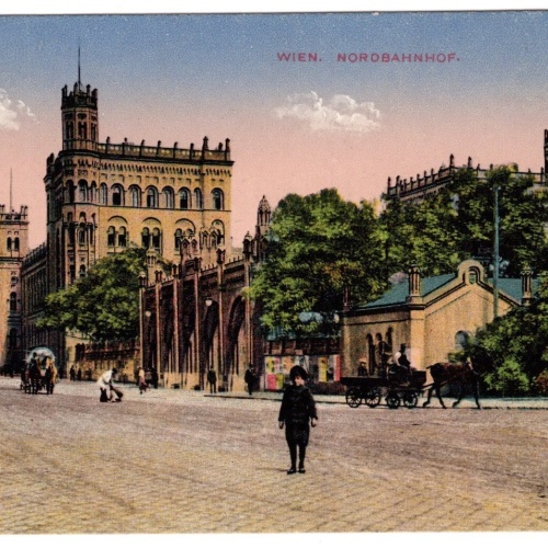 AK, Wien, Nordbahnhof, Ansichtskarte (S4855)