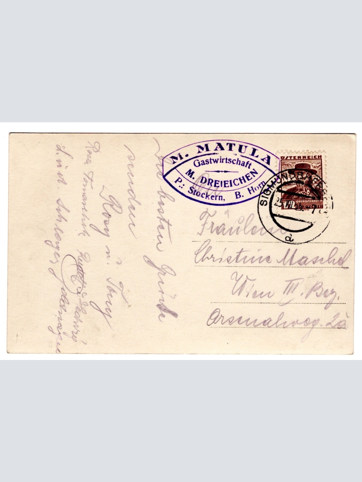 AK, Maria Dreieichen, Niederösterreich, Ansichtskarte (S4877)