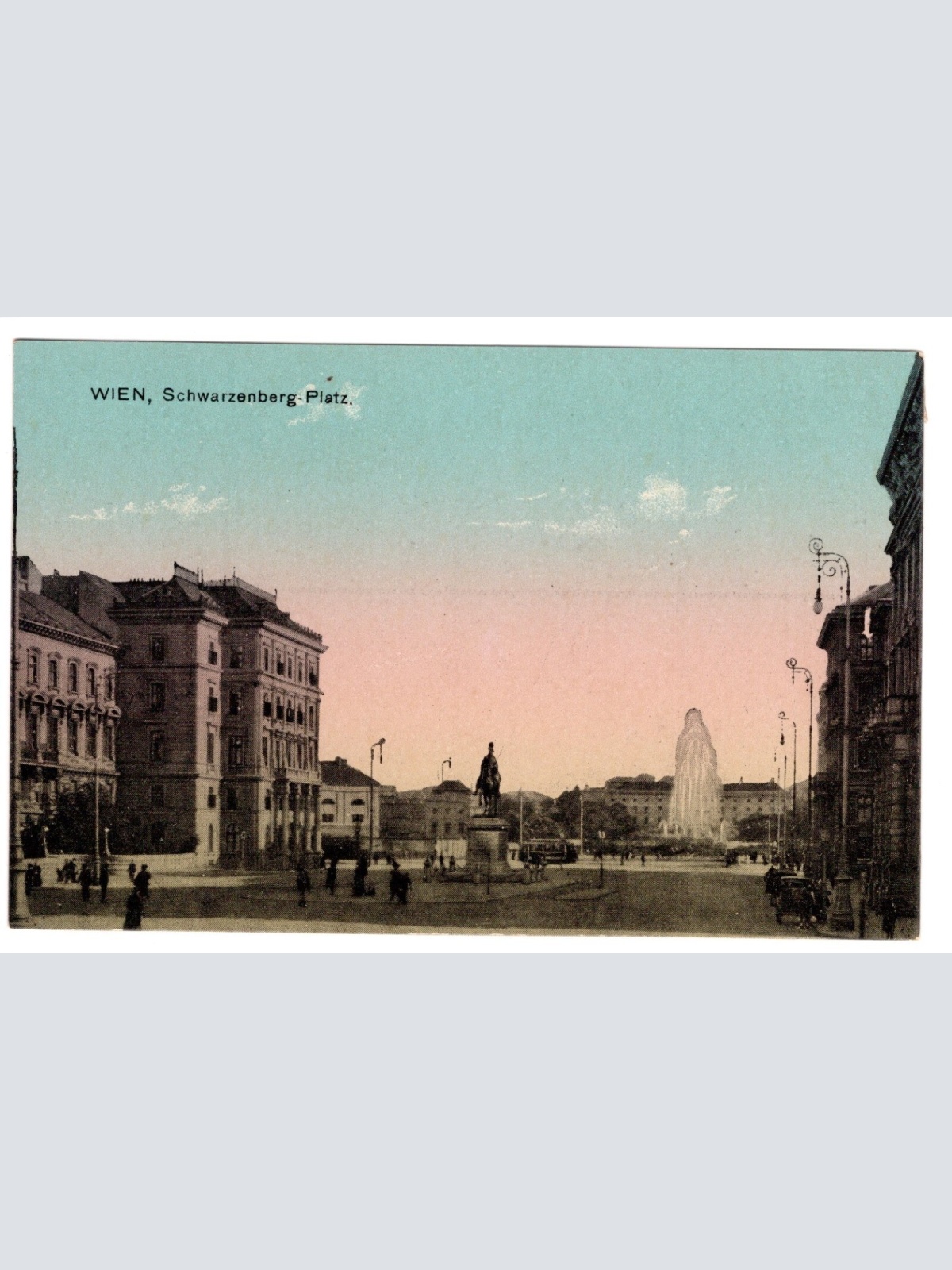 AK, Wien, Schwarzenberg-Platz, Ansichtskarte (S4881)