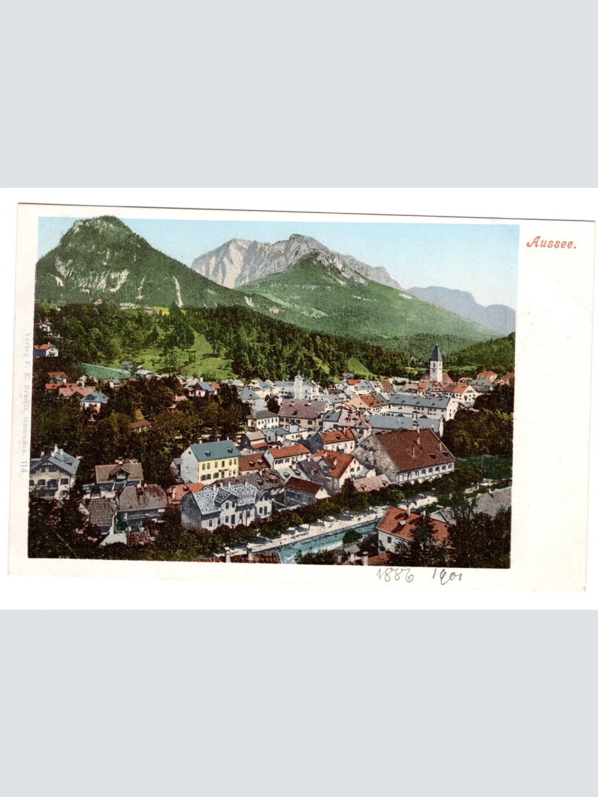 AK, Aussee, Steiermark, Ansichtskarte (S4897)