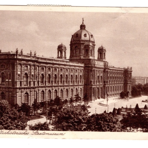 AK, Wien, Naturhistorisches Staatsmuseum, Ansichtskarte (S4910)