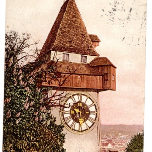 AK, Graz, Uhrthurm am Schlossberg, Steiermark, Ansichtskarte (S4962)