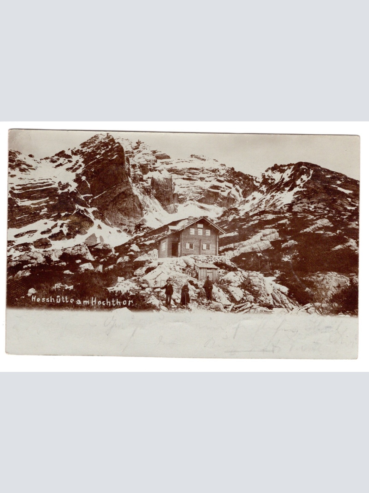 AK, Hesshütte am Hochtor, Johnsbach, Steiermark, Ansichtskarte (S4973)