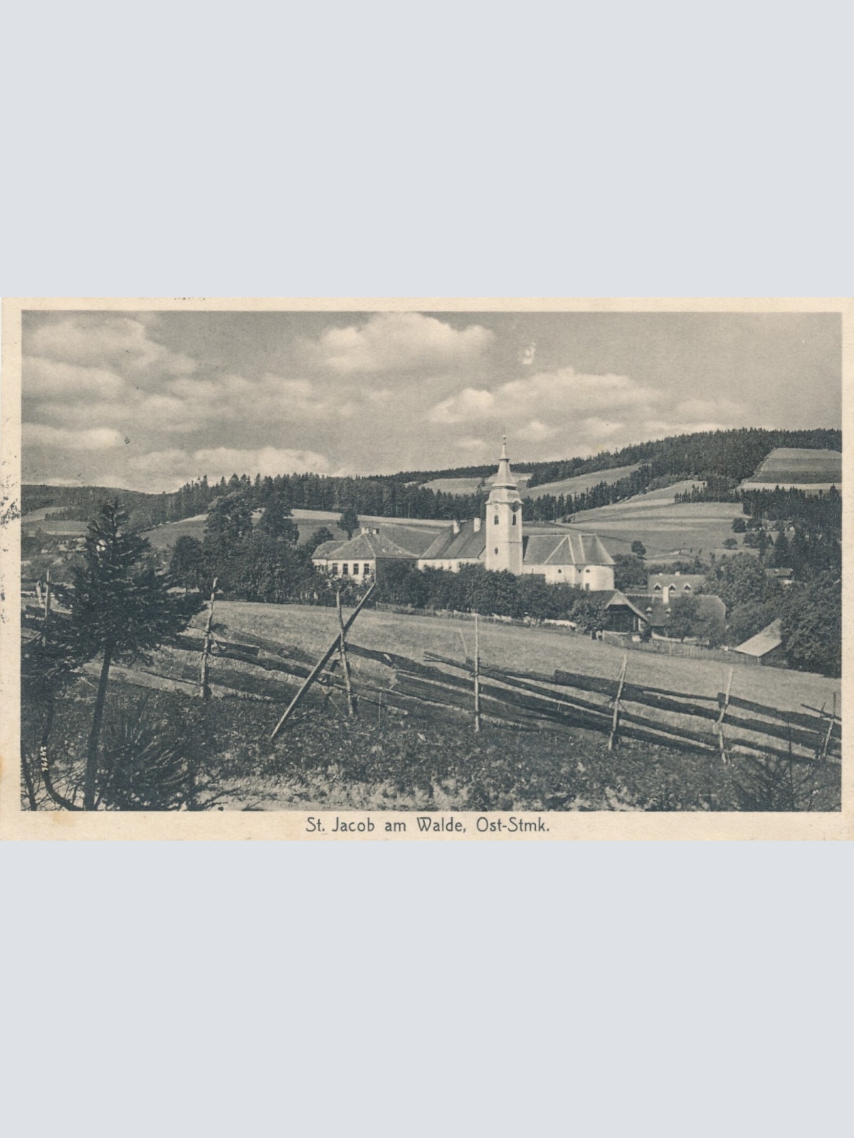 AK aus St. Jacob am Walde Steiermark Ansichtskarte (14223)