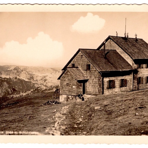 AK, Reichenstein, Schutzhütte, Steiermark, Ansichtskarte (S4980)