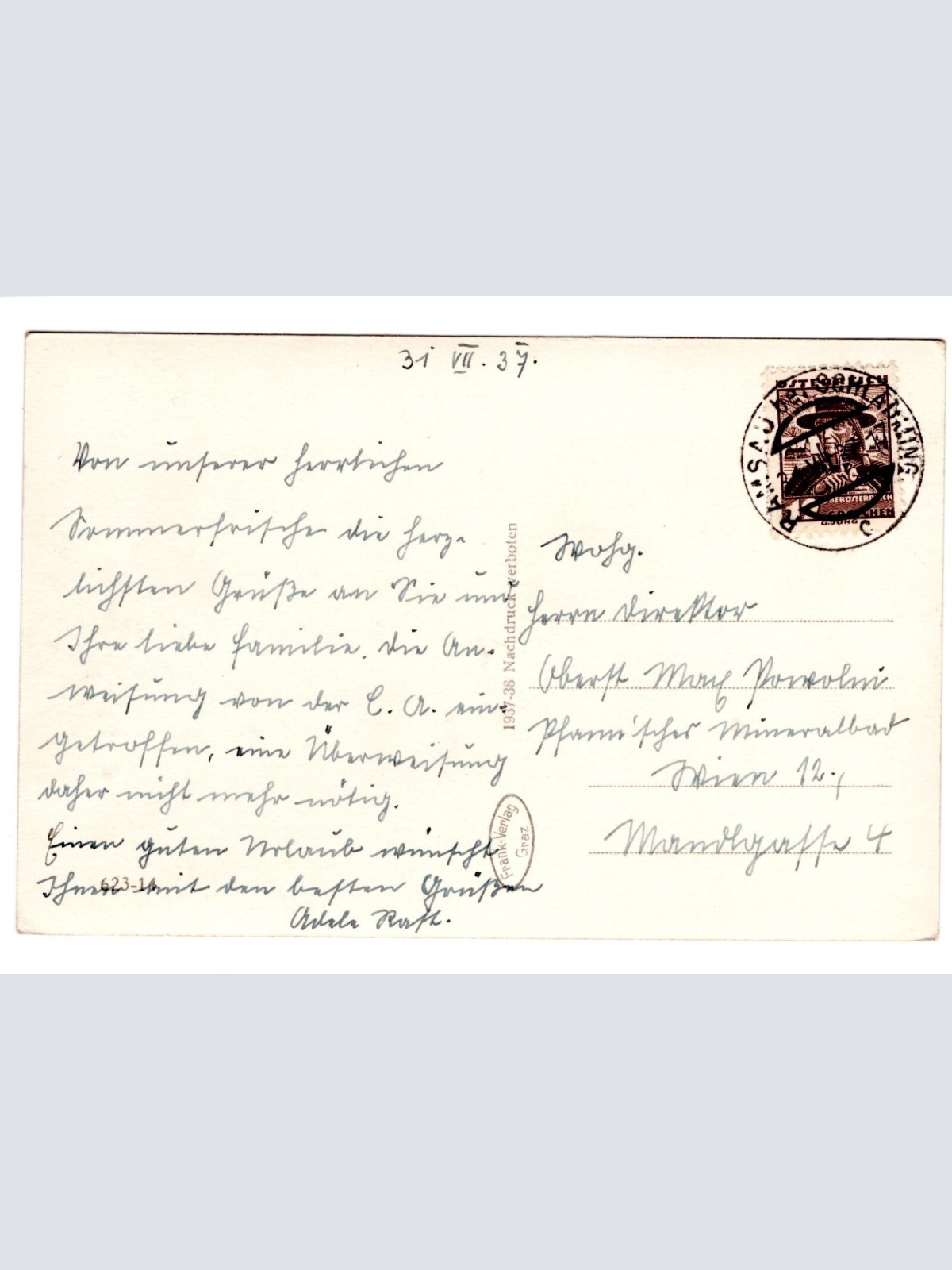 AK, Ramsau, St. Rupert a. Kulm, Steiermark, Ansichtskarte (S4986)