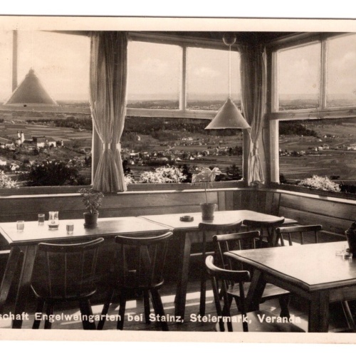 AK, Gastwirtschaft Engelweingarten bei Stainz, Steiermark, Ansichtskarte (S5008)