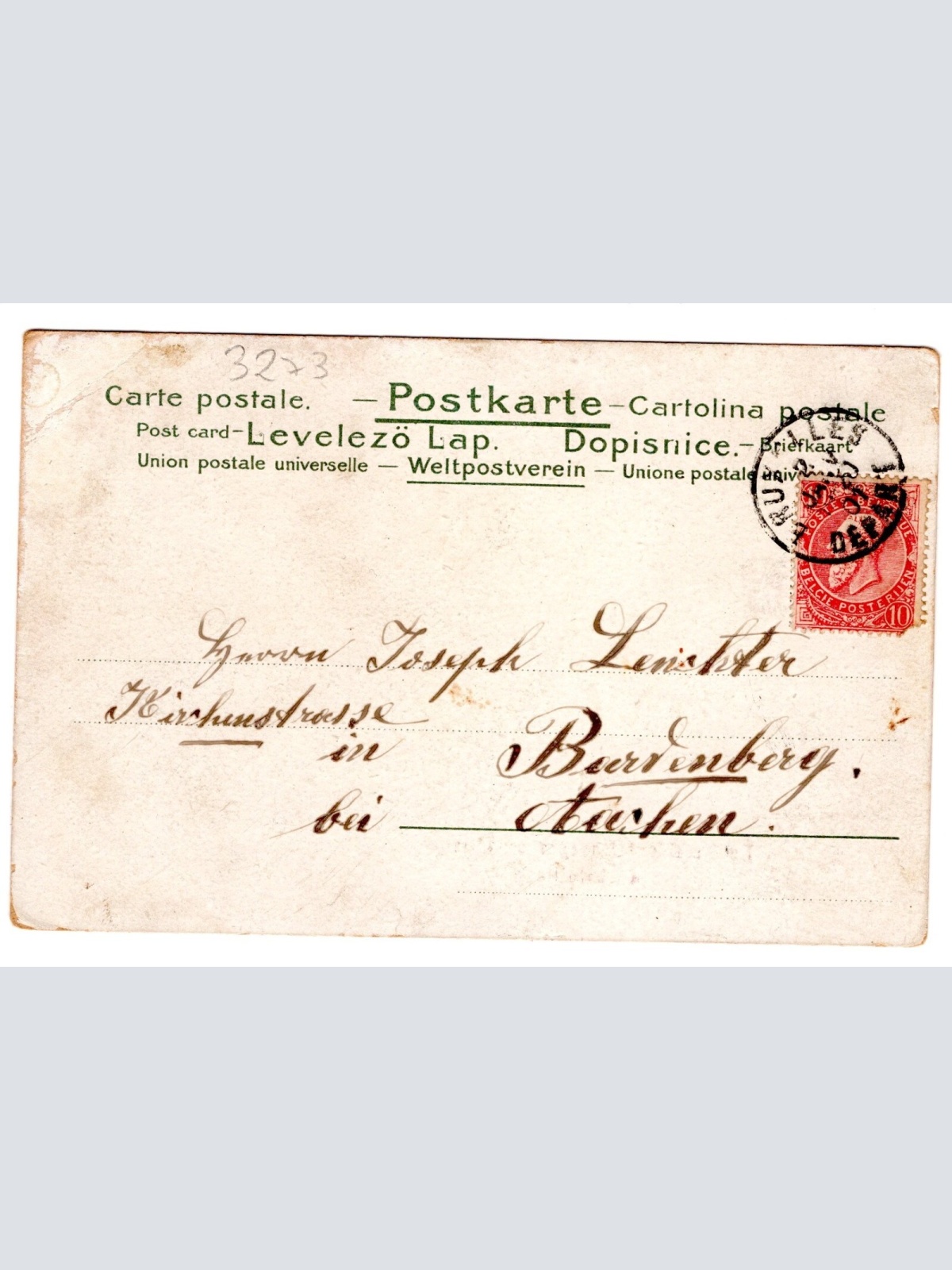 AK, Präsident Krüger im Felde, Ansichtskarte (S5070)