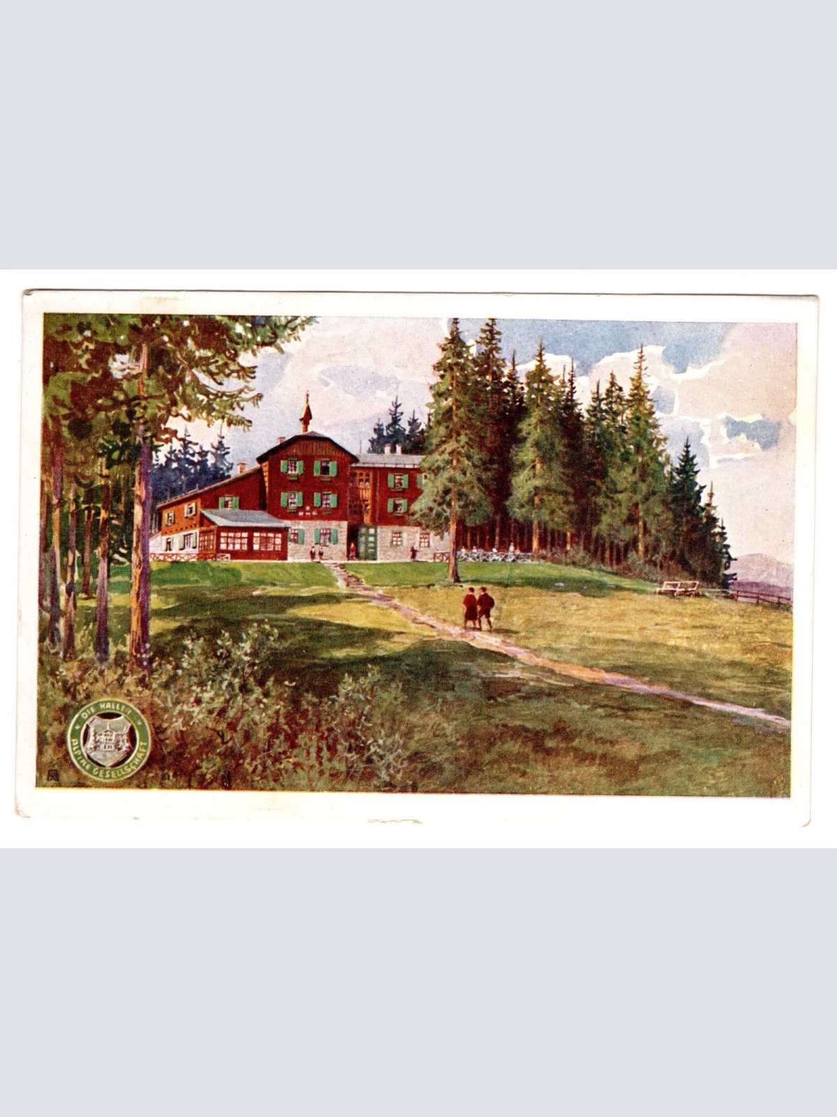 AK, Hallerhaus am Wechsel, Steiermark, Ansichtskarte (S5074)