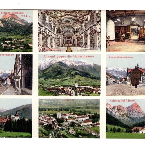 AK, Admont, Steiermark, Ansichtskarte (S5087)