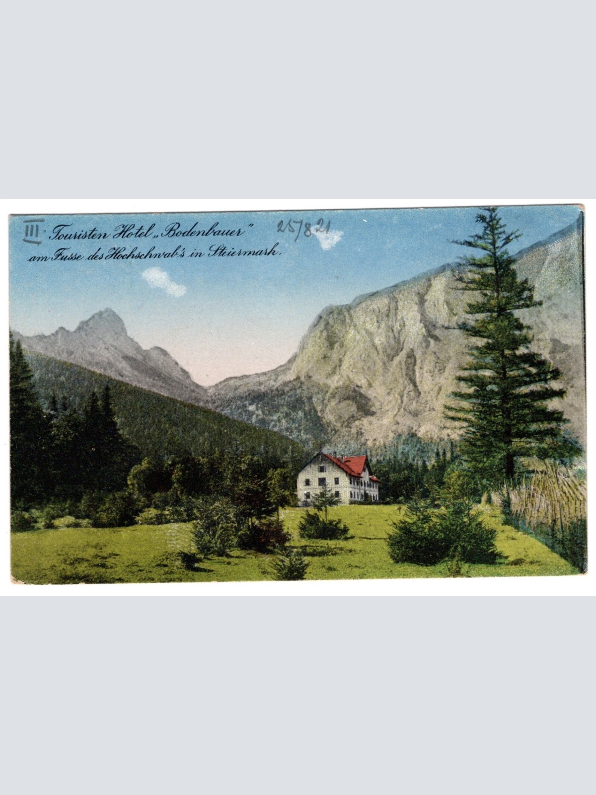 AK, Hotel Bodenbauer, Steiermark, Ansichtskarte (S5090)
