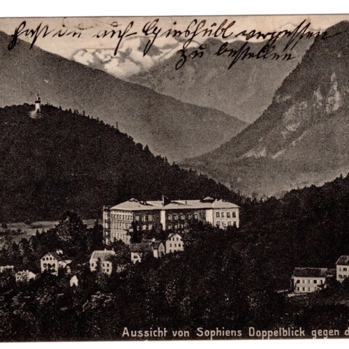 AK, Sophiens Doppelblick, Bad Ischl, Oberösterreich, Ansichtskarte (S5093)