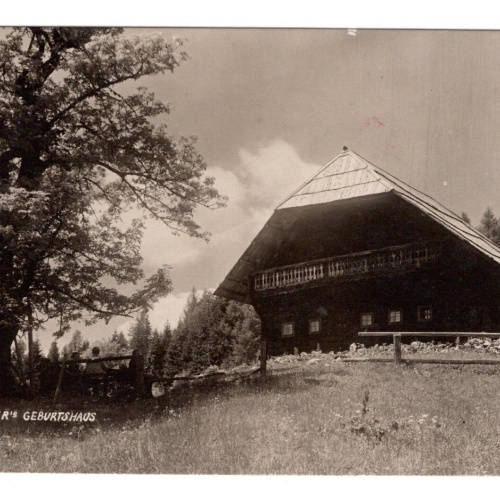 AK, Roseggers Geburtshaus, Steiermark, Ansichtskarte (S5100)