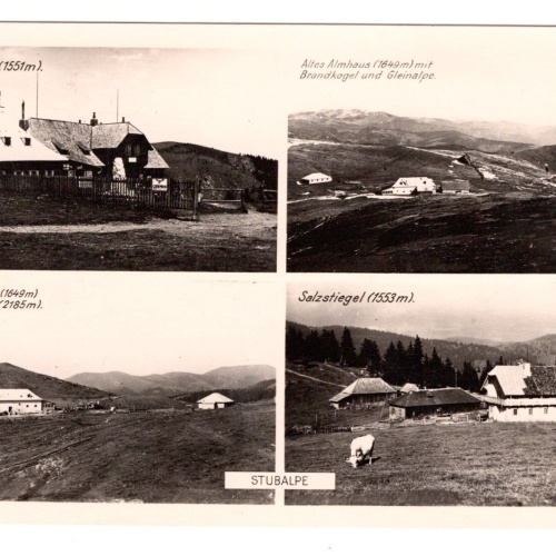 AK, Stubalpe, Steiermark, Ansichtskarte (S5105)