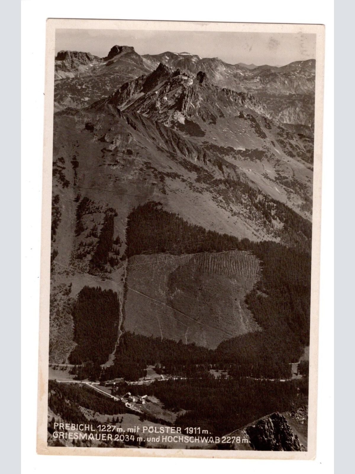 AK, Prebichl mit Polster, Steiermark, Ansichtskarte (S5112)