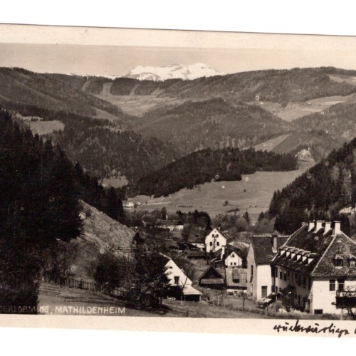 AK, Vorderlobming, Mathildenheim, Steiermark, Ansichtskarte (S5114)