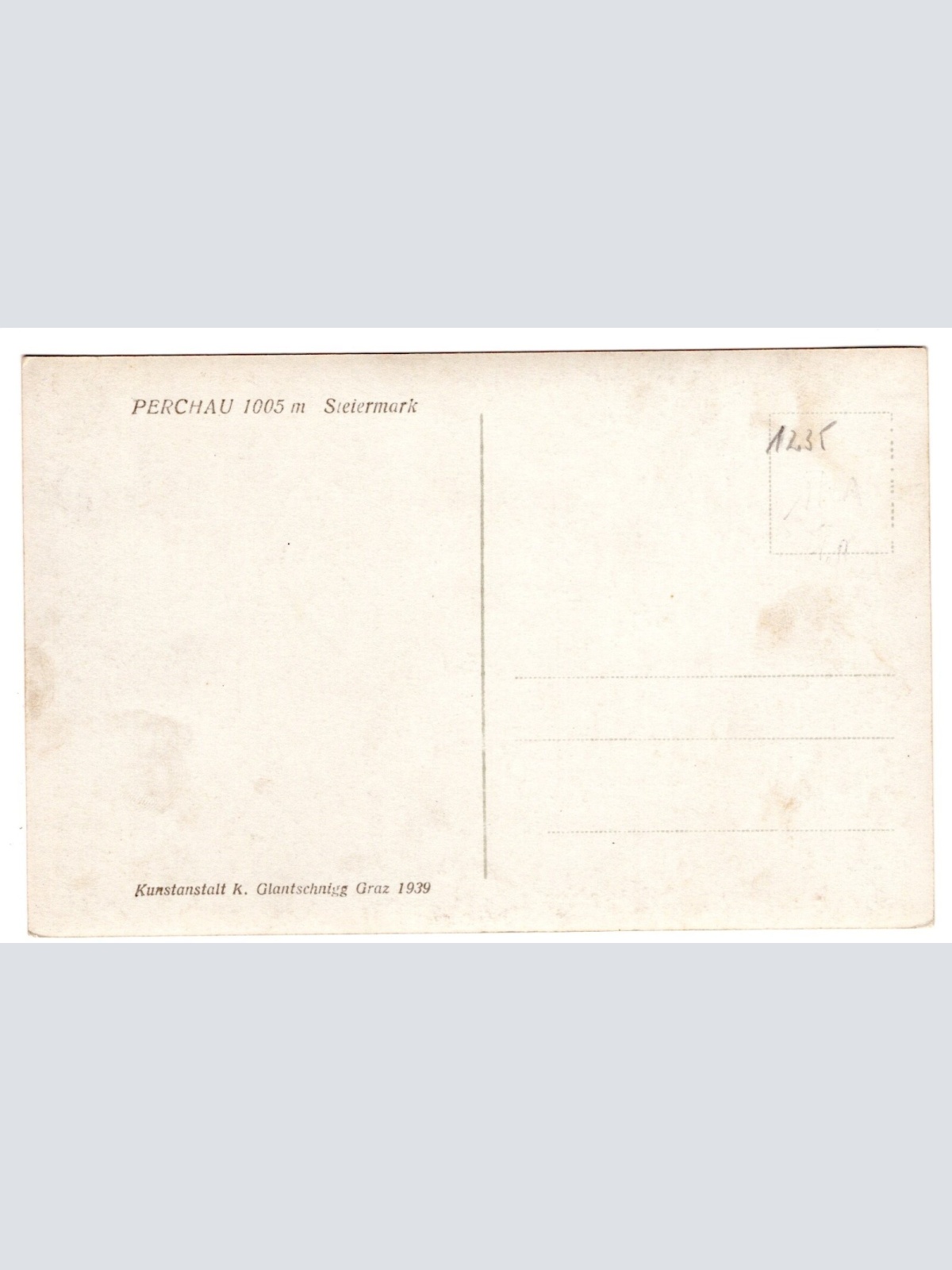 AK, Perchau, Steiermark, Ansichtskarte (S5123)