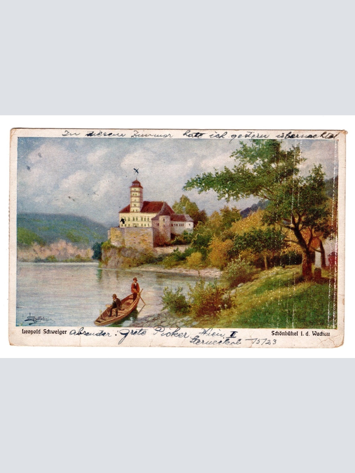 AK, Schönbühel an der Donau, Niederösterreich, Ansichtskarte (S5129)