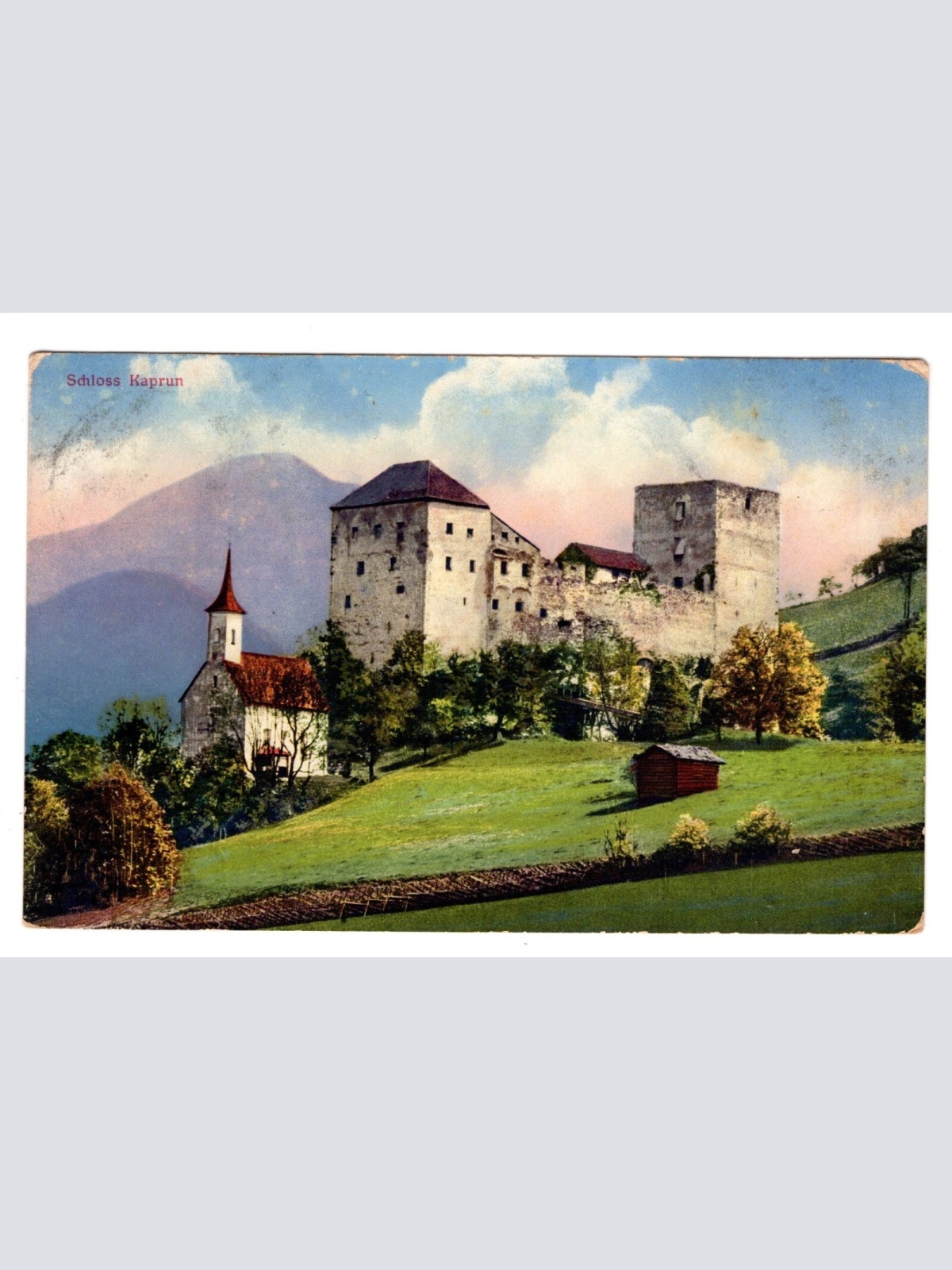 AK, Schloss Kaprun, Salzburg, Ansichtskarte (S5146)
