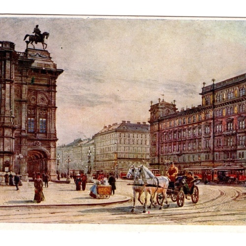 AK, Wien, Opernring, Ansichtskarte (S5150)