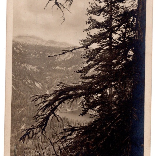 AK, Ahornsee mit Dachstein vom Stoderzinken, Steiermark, Ansichtskarte (S5166)