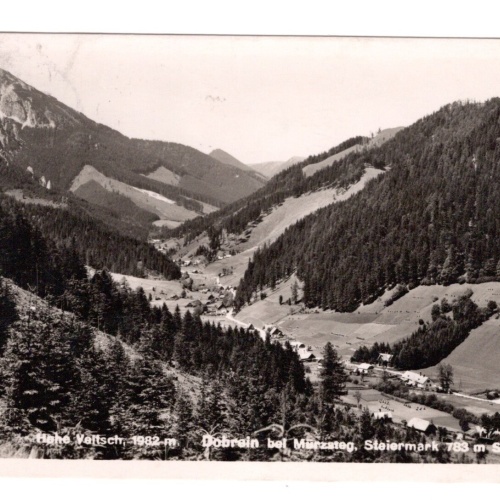 AK, Dobrein bei Mürzsteg, Steiermark, Ansichtskarte (S5172)