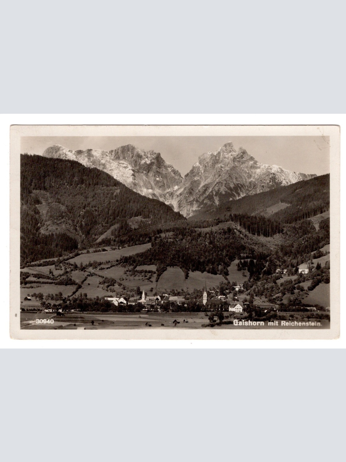 AK, Gaishorn mit Reichenstein, Steiermark, Ansichtskarte (S5173)