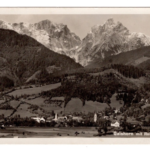 AK, Gaishorn mit Reichenstein, Steiermark, Ansichtskarte (S5173)