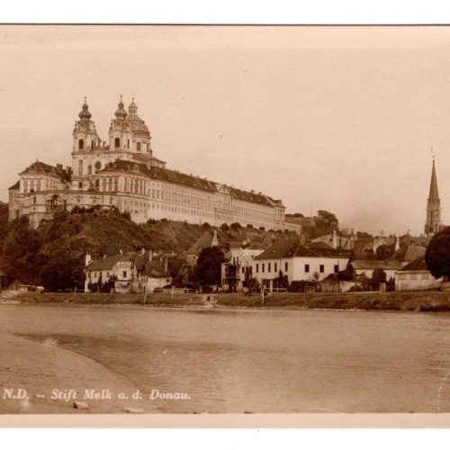 AK, Stift Melk, Niederösterreich, Ansichtskarte (S5198)