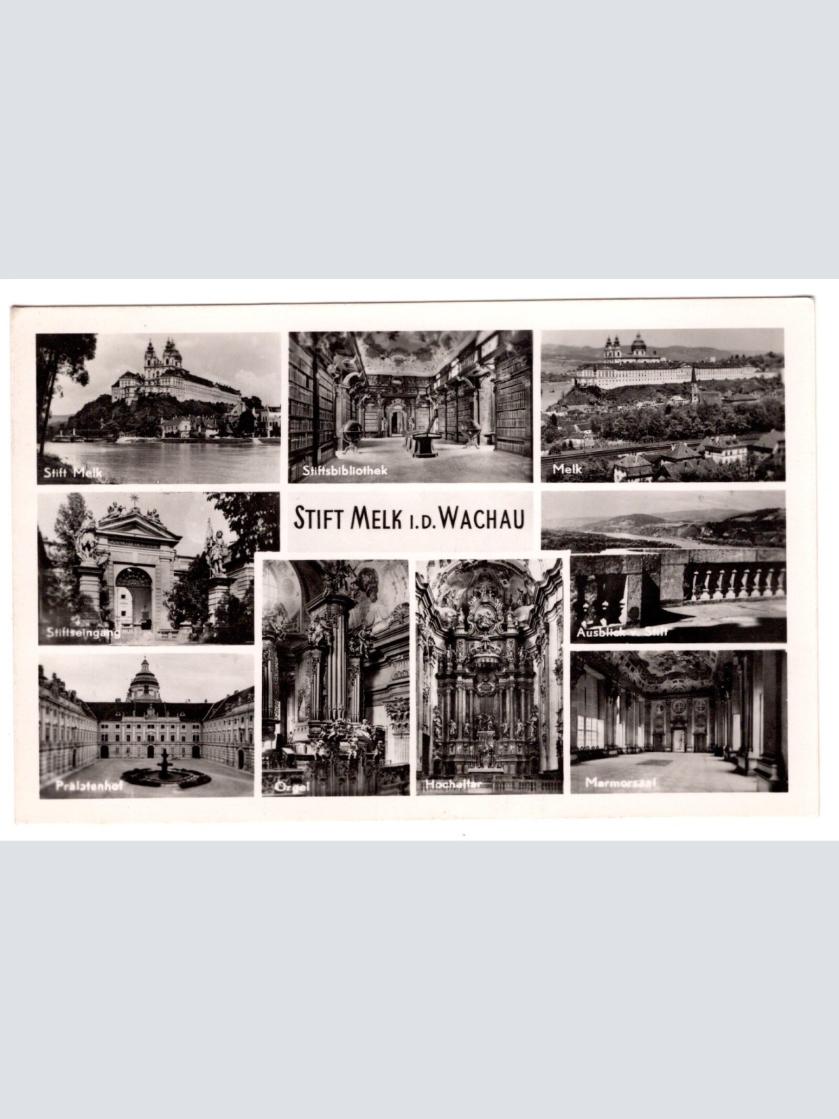 AK, Melk, Niederösterreich, Ansichtskarte (S5202)