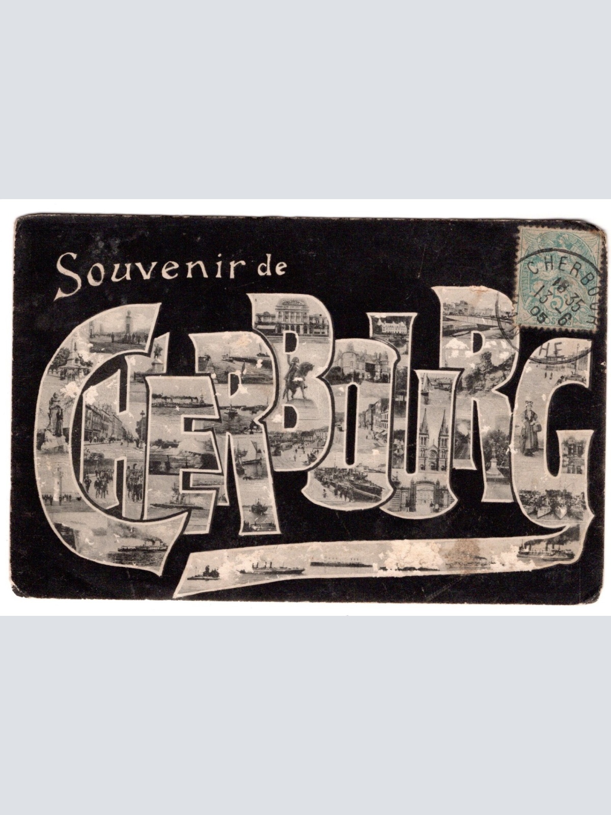 AK, Cherbourg, Frankreich, Ansichtskarte (S5219)