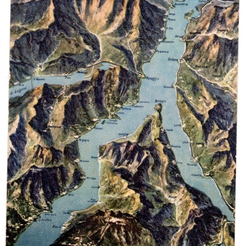 AK, Lago di Como, Italien, Ansichtskarte (S5230)