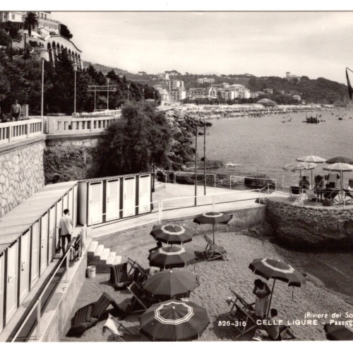 AK, Celle Ligure, Italien, Ansichtskarte (S5255)