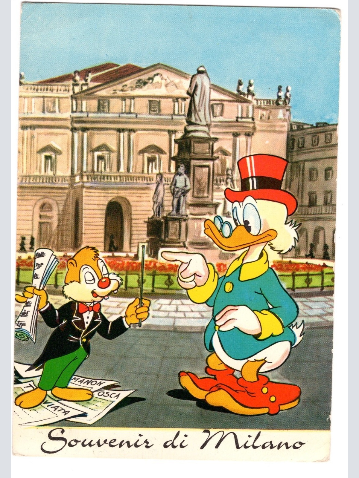 AK, Souvenir di Milano, Italien, Ansichtskarte (S5269)