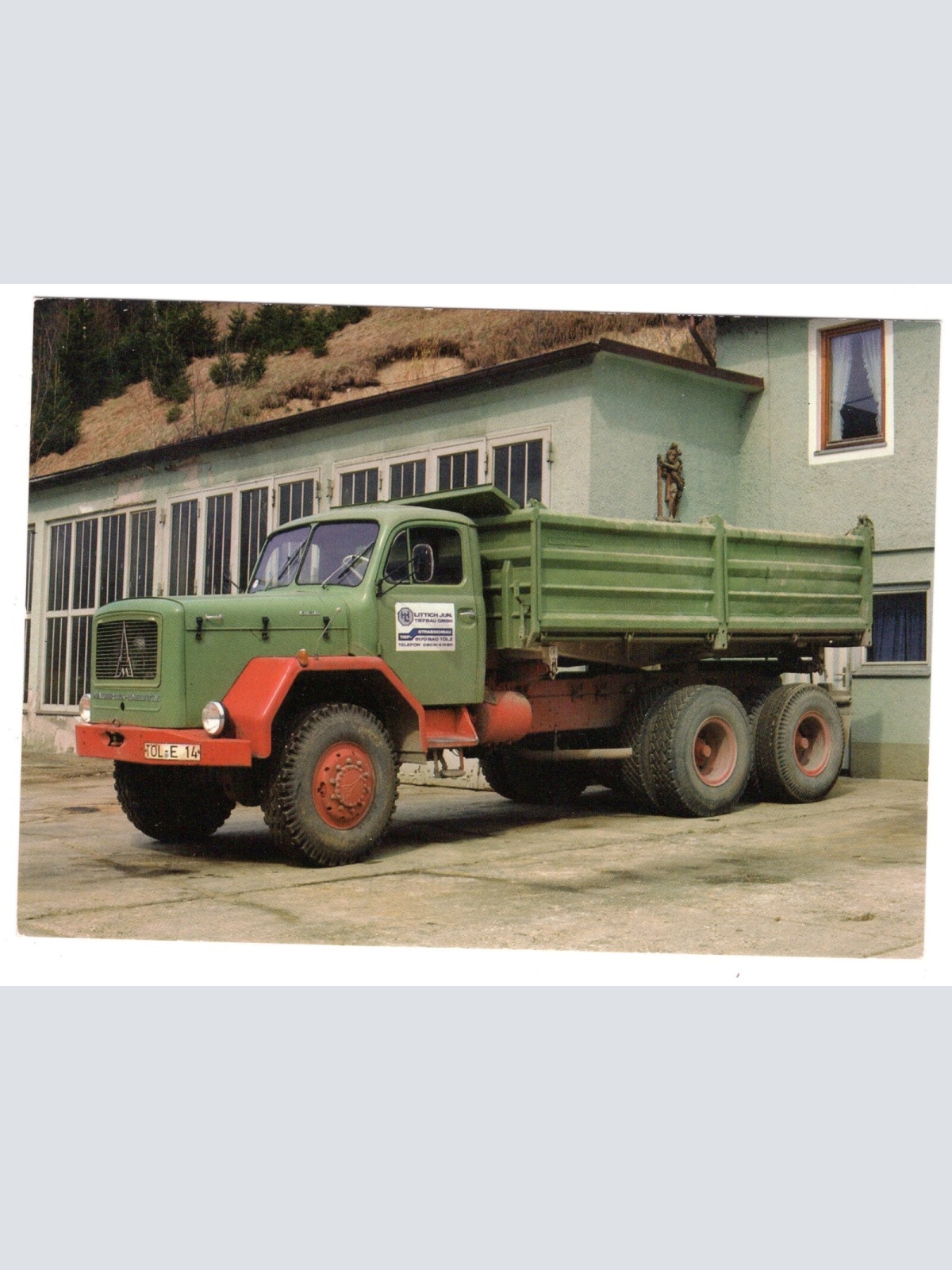 AK, LKW Magirus 200 D 22 AK, Ansichtskarte (S5309)