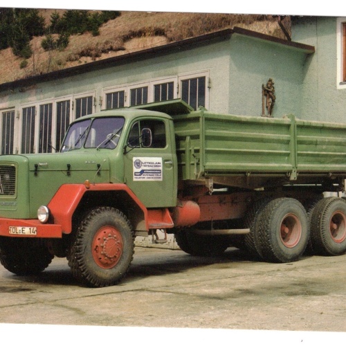 AK, LKW Magirus 200 D 22 AK, Ansichtskarte (S5309)