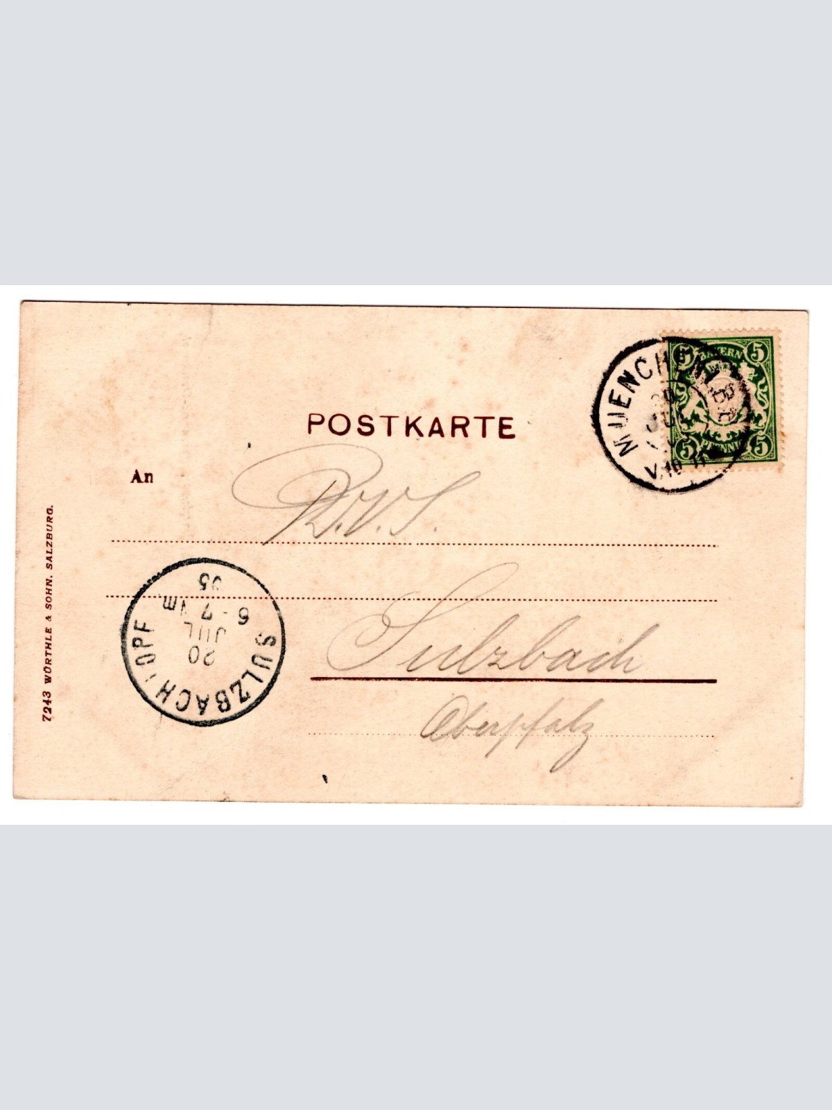 AK, München, Bayern, Ansichtskarte (S5368)