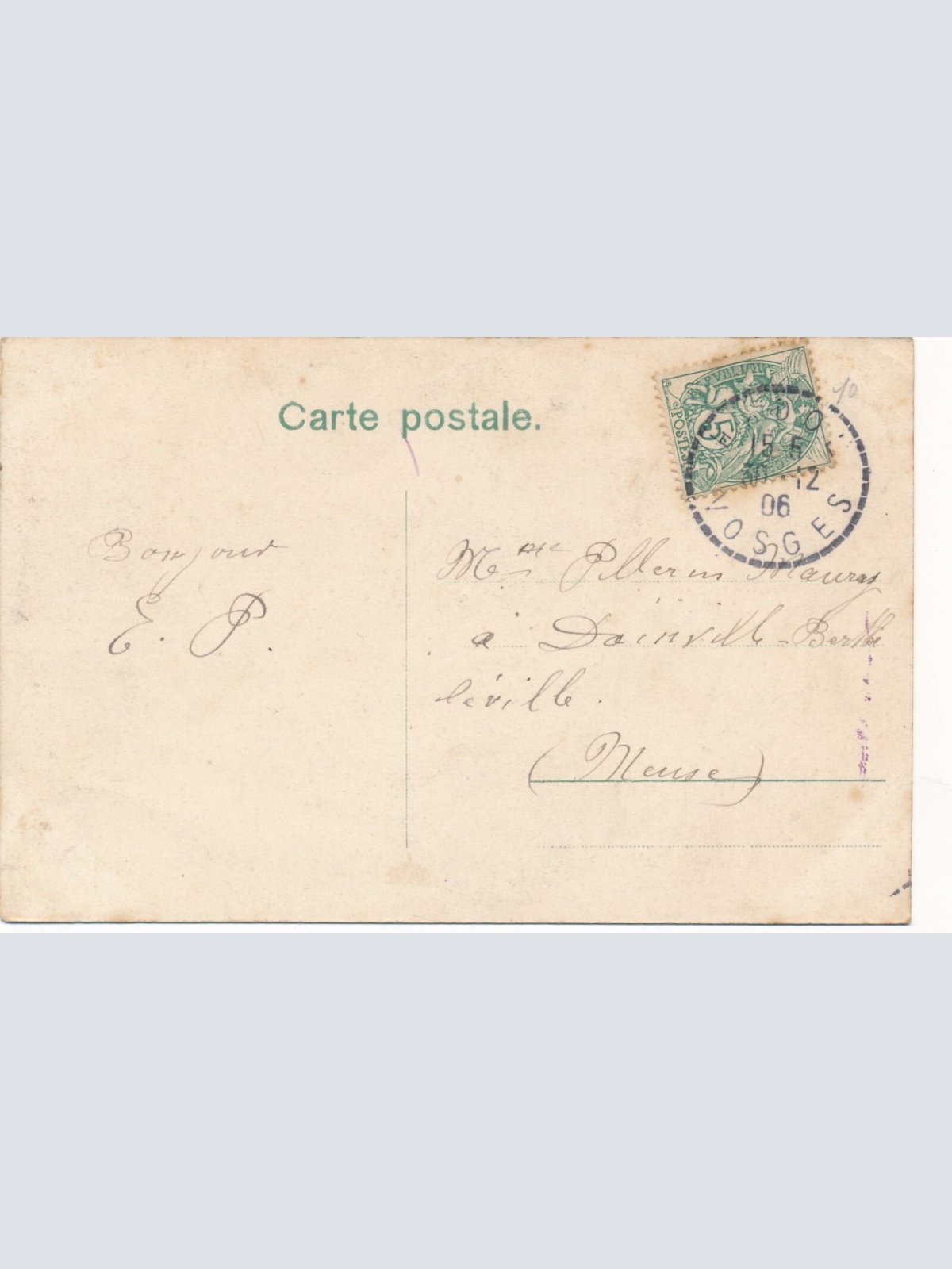 Feilchen AK aus Epinal Frankreich Ansichtskarte (14093)