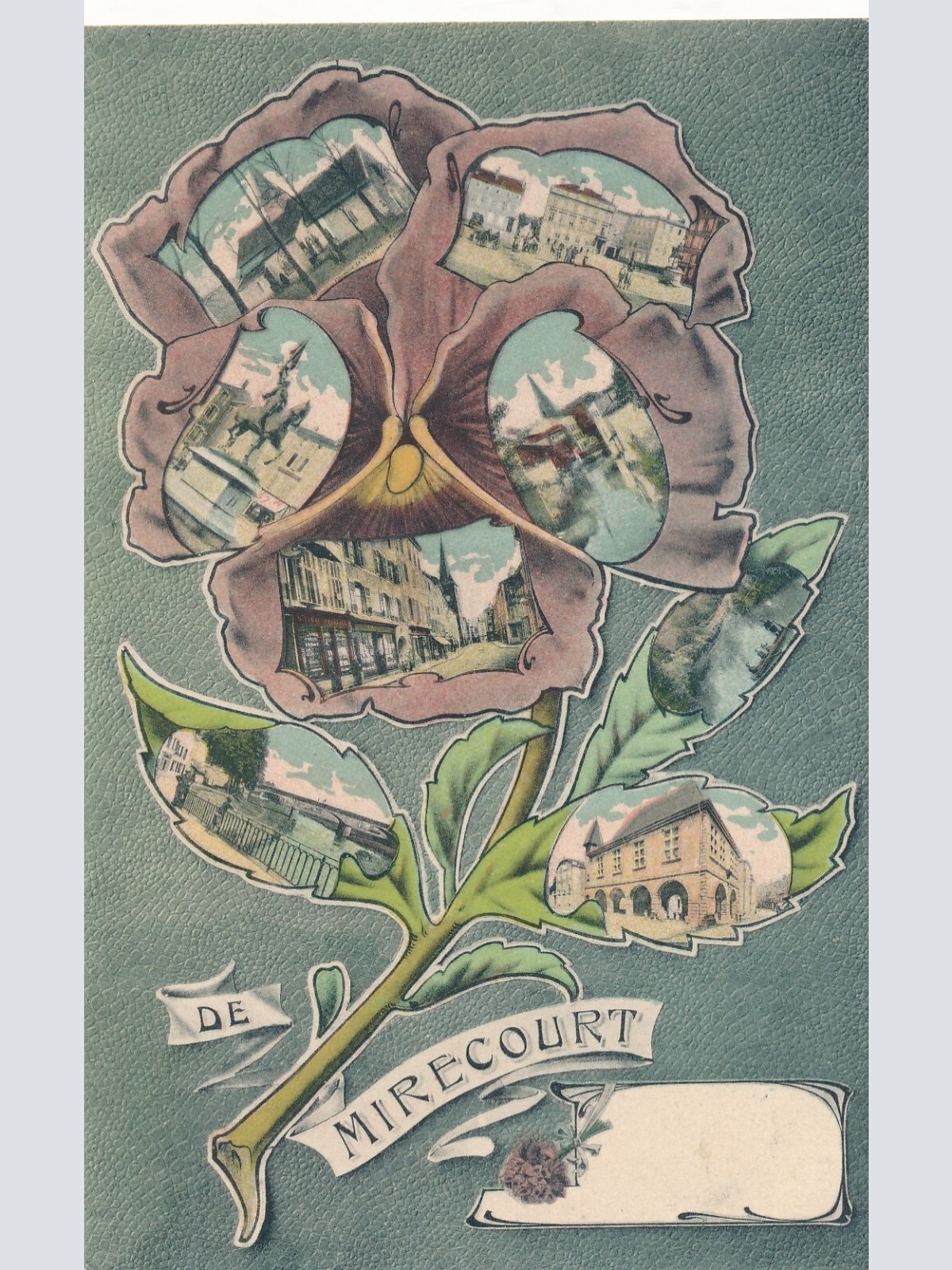 Feilchen AK aus de Mirecourt Frankreich Ansichtskarte (14092)