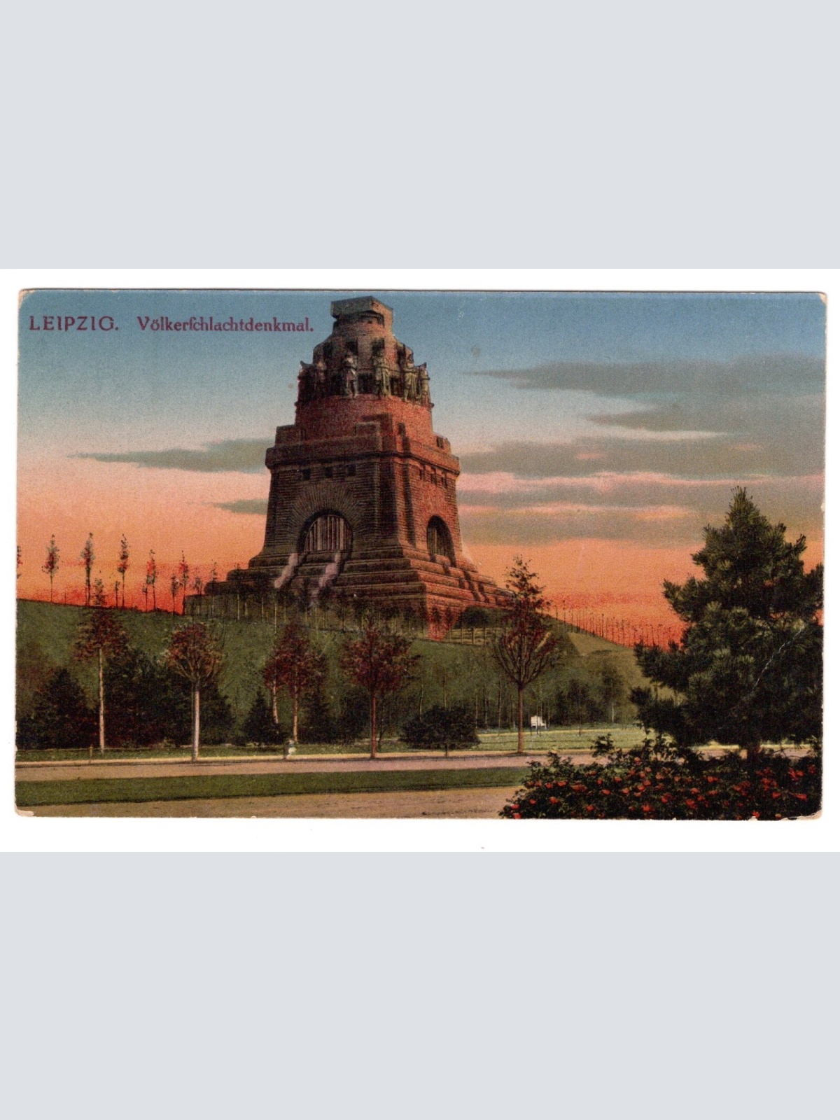 AK, Leipzig, Sachsen, Völkerschlachtdenkmal, Ansichtskarte (S5400)