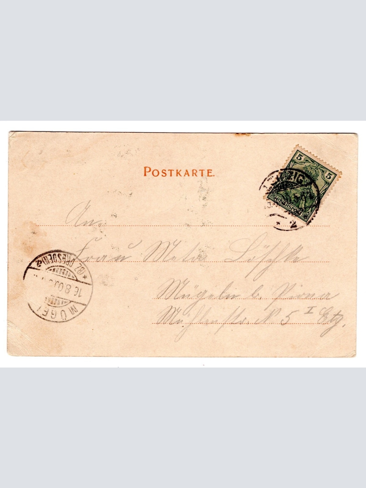 AK, Leipzig, Sachsen, Deutsches Buchhändlerhaus, Ansichtskarte (S5407)