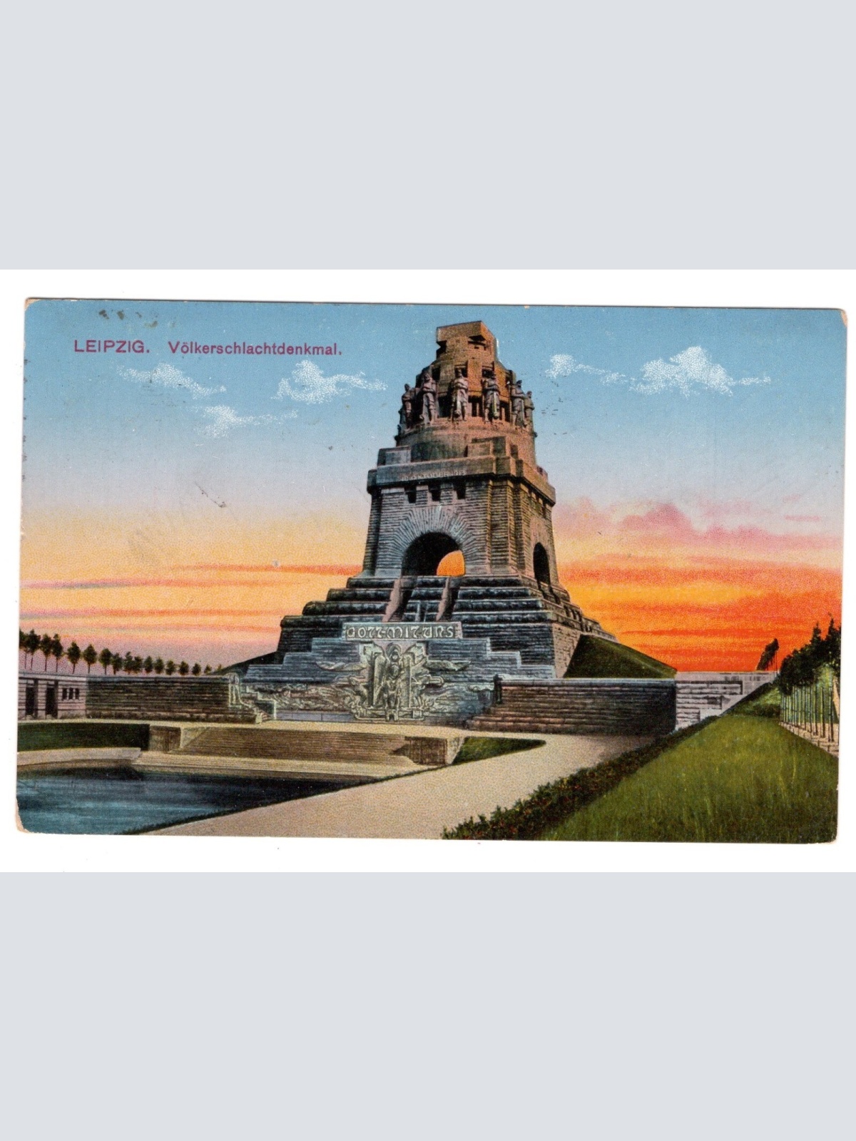 AK, Leipzig, Sachsen, Völkerschlachtdenkmal, Ansichtskarte (S5411)