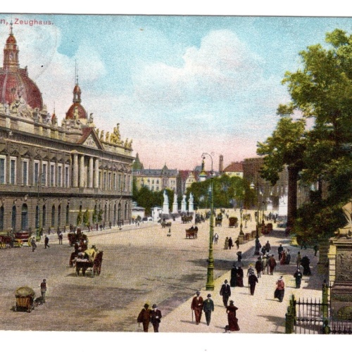 AK, Berlin, Zeughaus, Ansichtskarte (S5420)